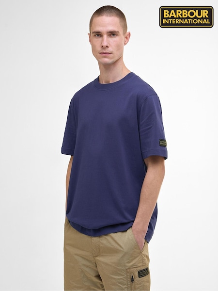 Barbour® International Blue Outline T-Shirt (AM8698) | £35