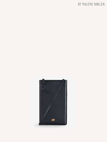 By Malene Birger Black Aya Phone Pouch (AM8776) | £150