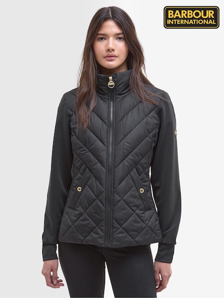 Barbour® International Natalia Quilted Sweatshirt (AM8858) | £139