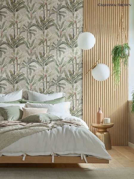 Graham & Brown Powder Borneo A4 Wallpaper Sample (AM9002) | £1