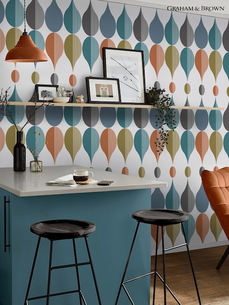 Graham & Brown Carnival Coronation Craze A4 Wallpaper Sample (AM9012) | £1