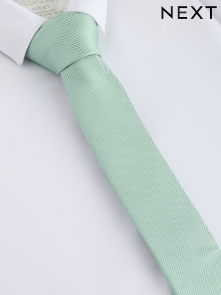 Light Green Tie (1-16yrs) (AM9784) | £9