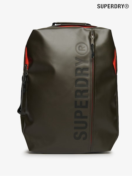 Superdry Green Tarp 100% Cotton Backpack (AN1018) | £55