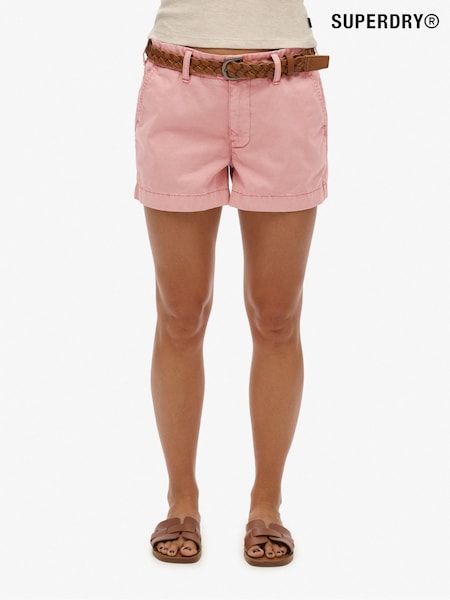 Superdry Pink Classic Chino Shorts (AN1067) | £40