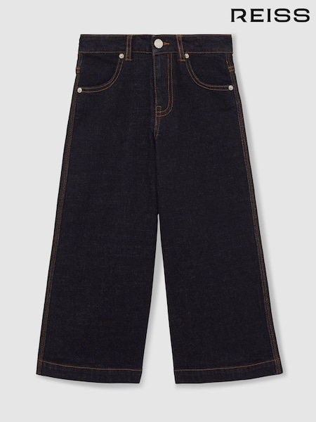Reiss Indigo Myrtle Wide Leg Jeans (AN1115) | £58
