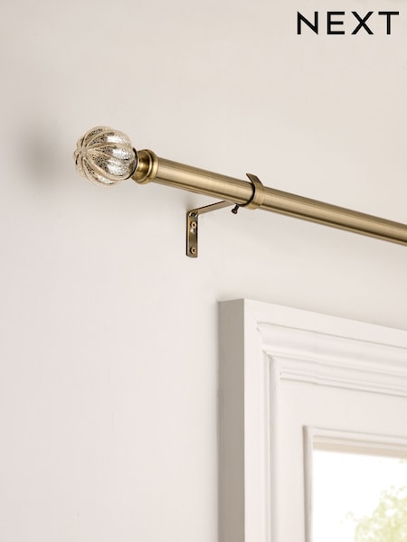Antique Brass Mercury Glass Chic Extendable Pole (AN1128) | £40 - £55