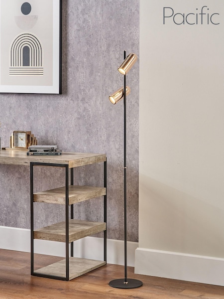 Pacific Rose Gold LED Floor Lamp (AN1133) | £150