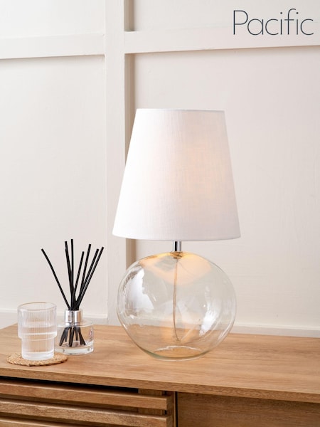 Pacific Clear Glass Table Lamp (AN1135) | £70