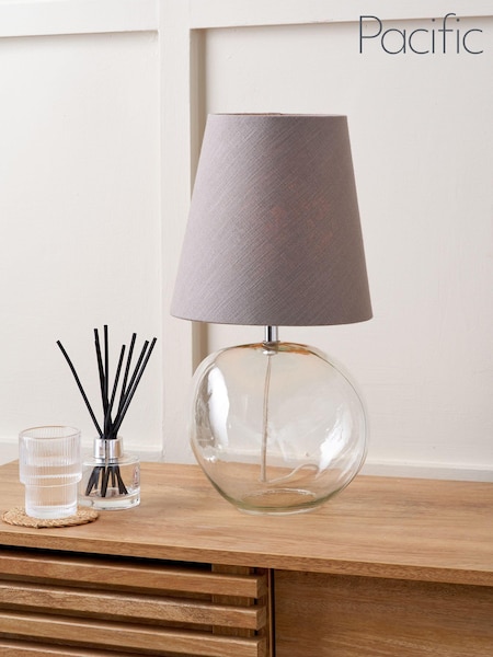 Pacific Clear Glass Table Lamp (AN1146) | £70