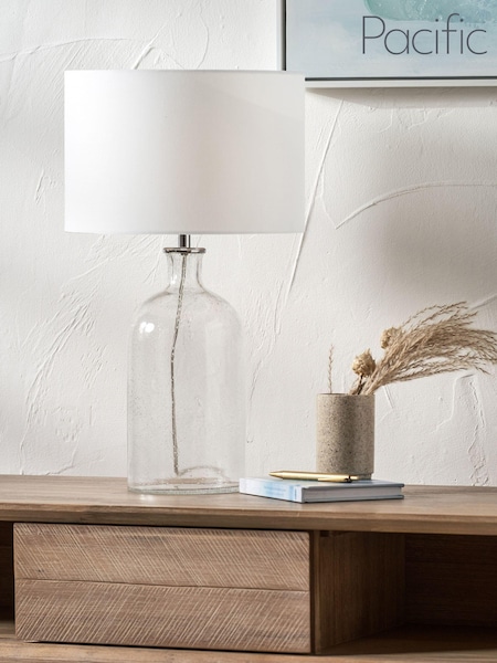 Pacific Clear Bubble Glass Table Lamp (AN1149) | £80