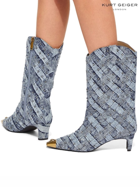 Kurt Geiger London Regent Crystal Boots (AN1194) | £299