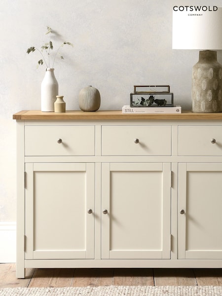 Cotswold Company Classic Cream 'Simply Cotswold' Large Sideboard (AN1222) | £380