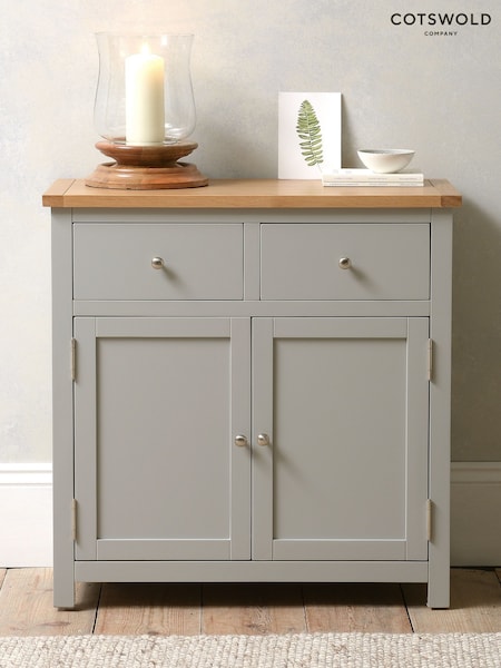 Cotswold Company Pebble Grey 'Simply Cotswold' Small Sideboard (AN1245) | £265