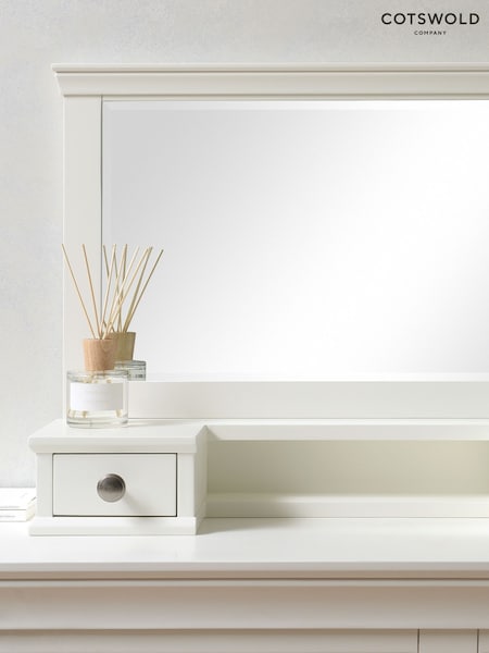 Cotswold Company Warm White Chantilly Vanity Mirror (AN1258) | £160