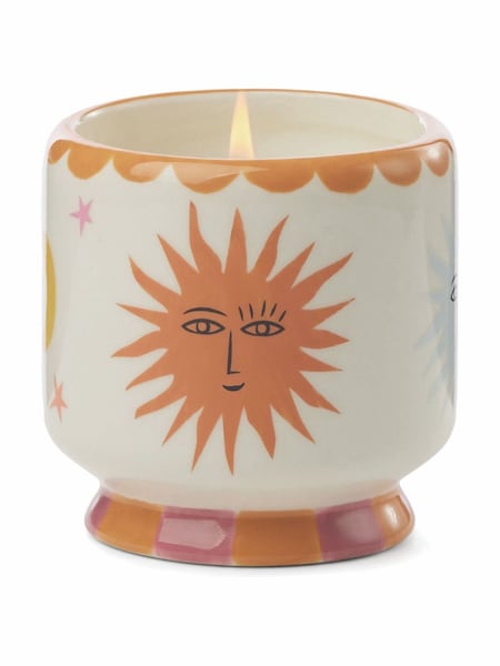 Paddywax Orange Adopo Sun Ceramic Candle (AN1419) | £25