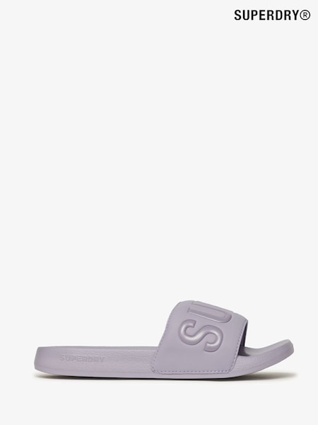 Superdry Purple Core Pool Slides (AN1480) | £23