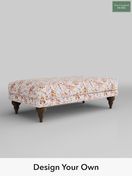 Autumn Leaves/Rust Brown Milner By Nina Campbell (AN1484) | £375