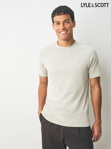 Lyle & Scott Grey Superfine T-shirt (AN1494) | £35
