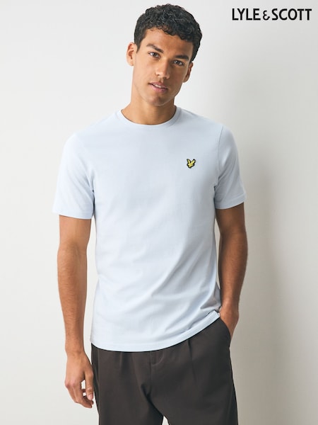 Lyle & Scott Light Blue Plain T-Shirt (AN1501) | £30