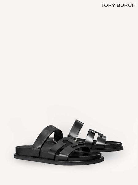 Tory Burch Black Ines Sport Slides (AN1561) | £380