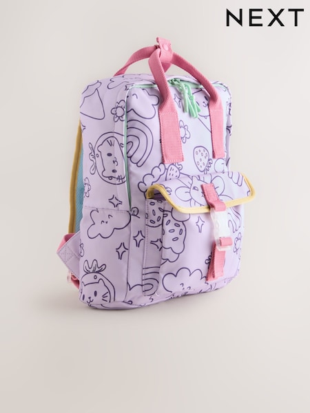 Lilac Stampy Sun Backpack (AN1725) | £20
