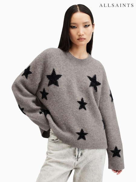 AllSaints Brown Starlet Jumper (AN1844) | £169