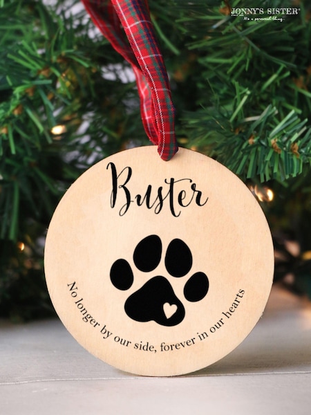 Personalised Pet Memorial Christmas Tree Ornament by Jonnys Sister (AN2100) | £20