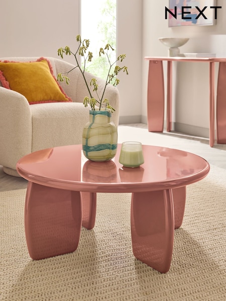 Pink Lola Gloss Coffee Table (AN2224) | £199