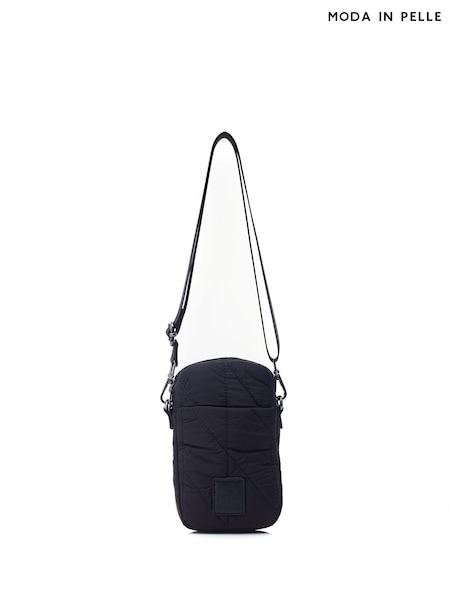 Moda in Pelle Ashtyn Nylon Leopard Print Phone Bag (AN2296) | £49