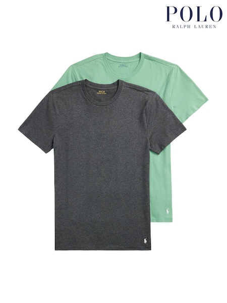 Polo Ralph Lauren Light Green Slim 100% Cotton T-Shirts 3 Pack (AN2890) | £60
