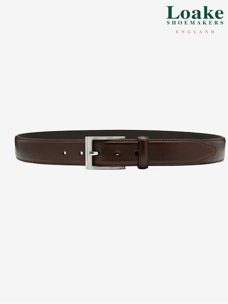 Loake Leather Buckle Belt (AN3275) | £80