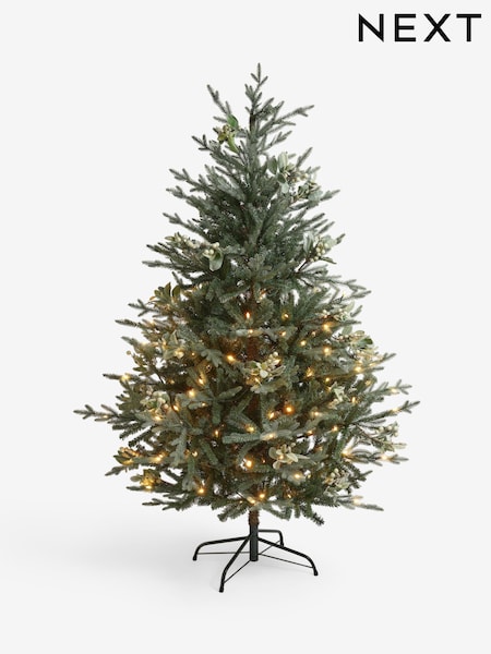 White Collection Luxe Frosty 6ft Pre Lit Christmas Tree (AN3488) | £199