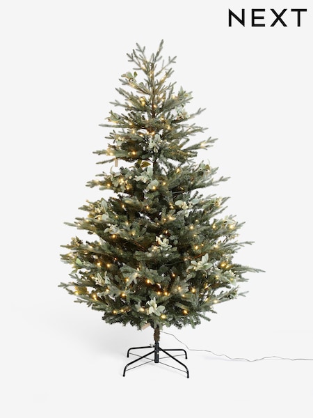 White Collection Luxe Frosty 7ft Pre Lit Christmas Tree (AN3489) | £260