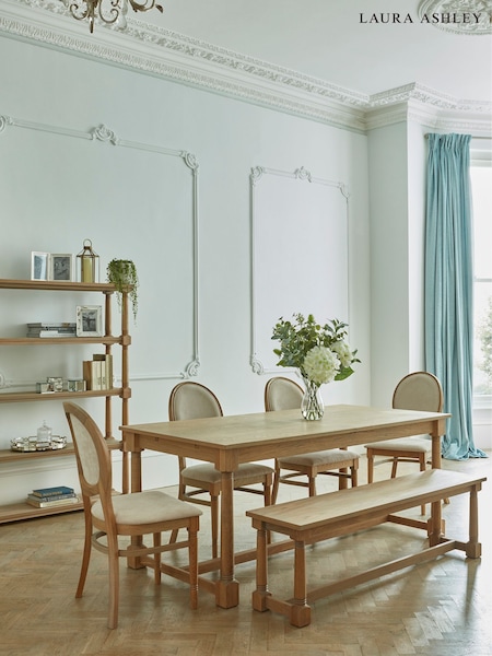 Laura Ashley Oak Wellington Dining Bench (AN3863) | £695