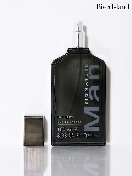 River Island Man Grey Signature Eau De Parfum DP 100ml (AN4071) | £15