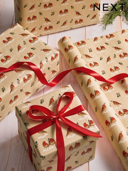 Craft Robins Standard Width, 15m Christmas Wrapping Papers (AN4356) | £7