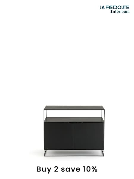 La Redoute Intérieurs Oak Hiba Industrial Metal Sideboard (AN4373) | £410