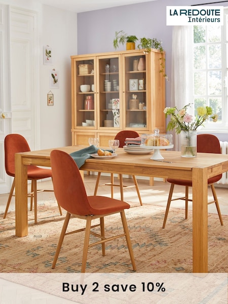 La Redoute Intérieurs Oak Adelita 6 to 10 Seater Extendable Dining Table (AN4439) | £710