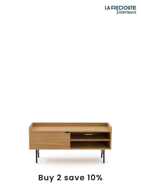 La Redoute Intérieurs Oak Volga 130cm Small TV Unit (AN4451) | £465