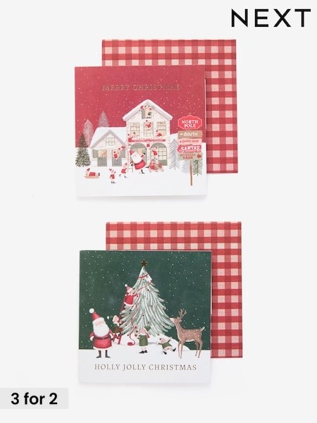Santa Scene 20 Pack Christmas Cards (AN4516) | £6
