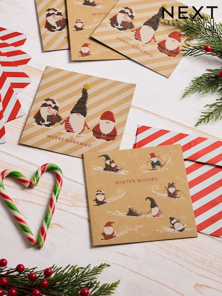 Craft Gonks 20 Pack Christmas Cards (AN4520) | £6