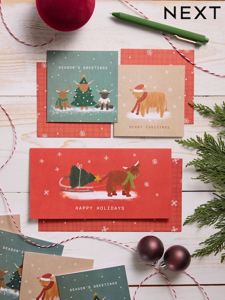 Hamish 20 Pack Christmas Cards (AN4521) | £6