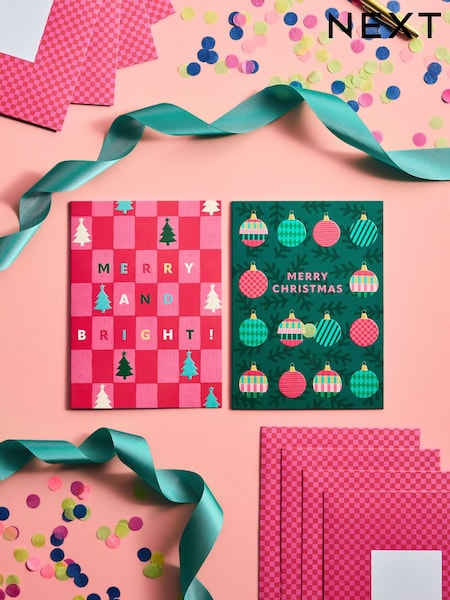 Brights Rocking Around 20 Pack Christmas Cards (AN4523) | £6