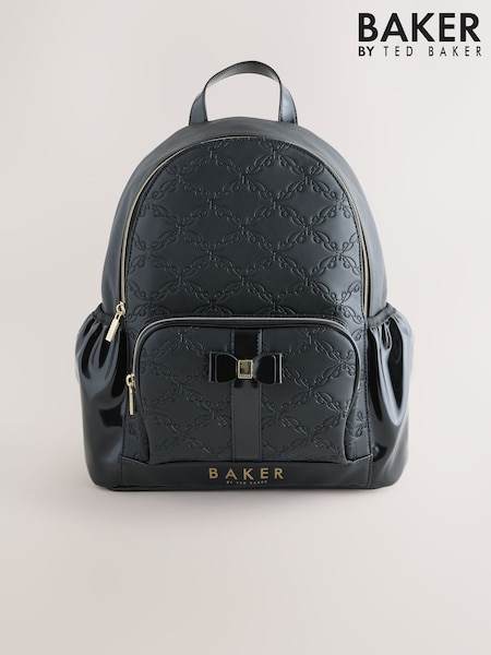 Baker by Ted Baker Girls Back to School Embossed Bow Backpack (AN4531) | £46