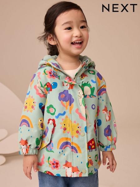 Green/Yellow Waterproof Jacket (3mths-7yrs) (AN4633) | £30 - £34