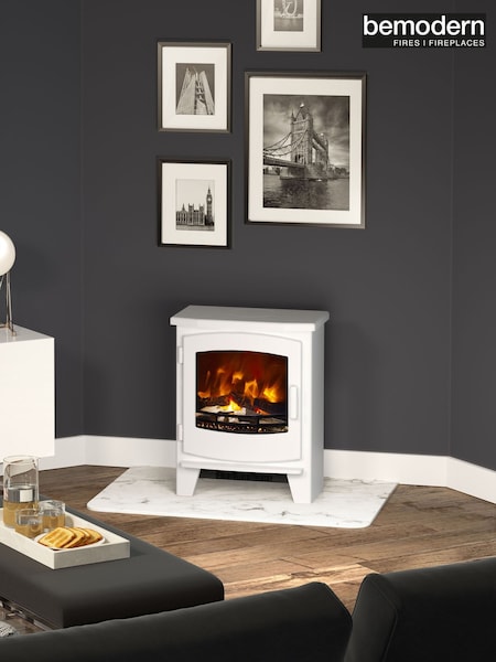 Be Modern White Beacon Small Freestanding Electric Stove (AN4785) | £703