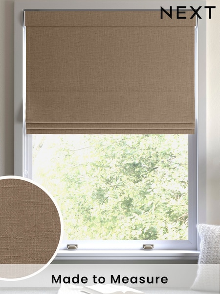 Otter Natural Nikki Made to Measure Roman Blind (AN5234) | £84