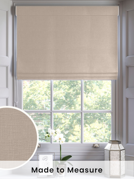 Mouse Natural Nikki Made to Measure Roman Blind (AN5235) | £84