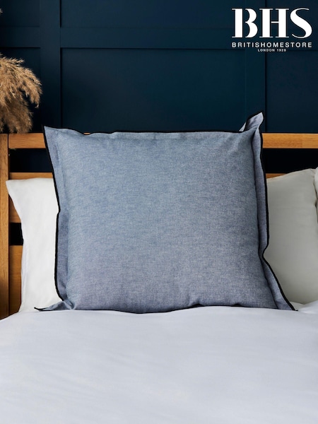 BHS Blue Pierre Cushion (AN5288) | £17