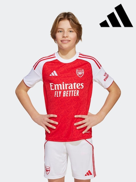adidas Red/White Kids Arsenal 25/26 Home Jersey (AN5461) | £55